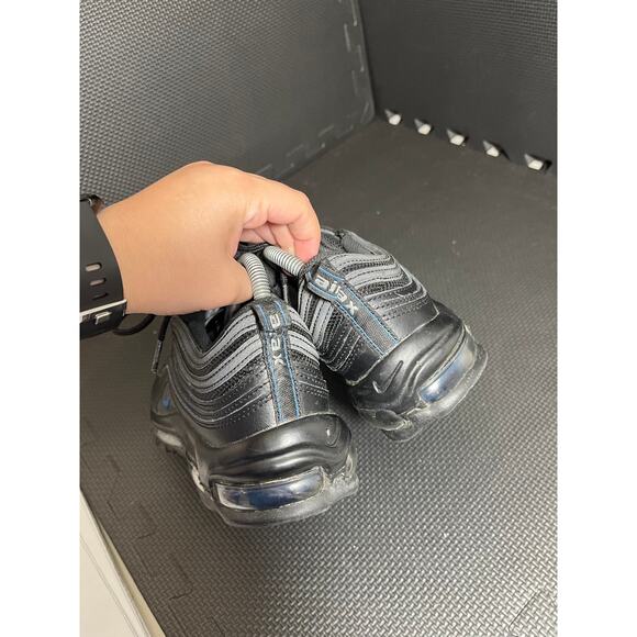 Nike Air Max 97 Black‎ Marina Blue Size 8.5 Mens 2022 DZ4505-001 Sneakers